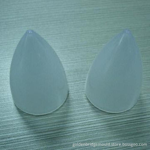 Plastic injection molding for candle LED cover with PC material